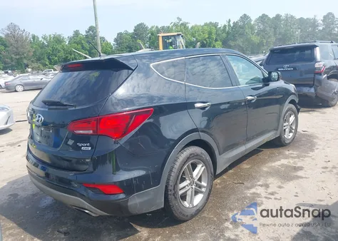 2018 Hyundai Santa Fe Sport from USA, damaged, VIN 5XYZTDLBXJG573034
